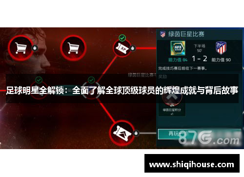 足球明星全解锁：全面了解全球顶级球员的辉煌成就与背后故事